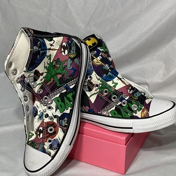 CONVERSE BATMAN shoes new - Picture 3 of 14